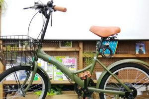 災害用にAmazonの激安な折り畳み自転車を購入